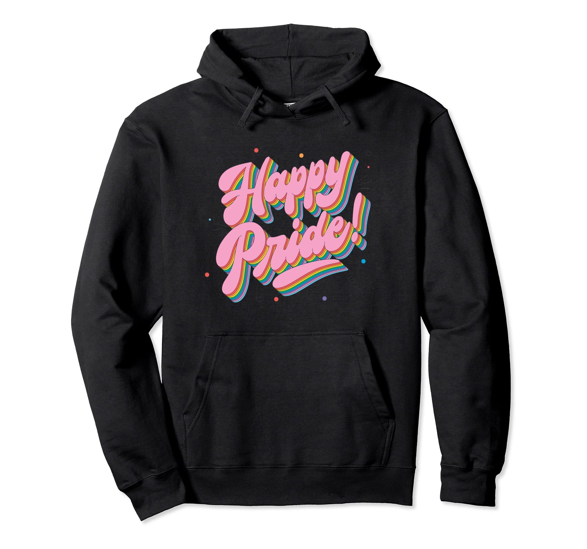 Lgbtq Gay Pride Happy Pride Day Hoodie - Fun Novelty Design for Adults - T-Shirt, Sweatshirt, Hoodie