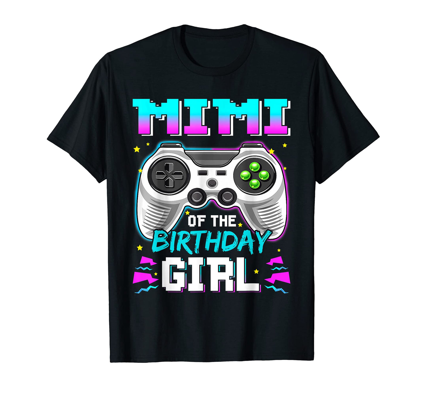 Mimi Birthday Video Game B Day Gamer Party T-Shirt - Graphic Print Unisex - T-Shirt, Sweatshirt, Hoodie