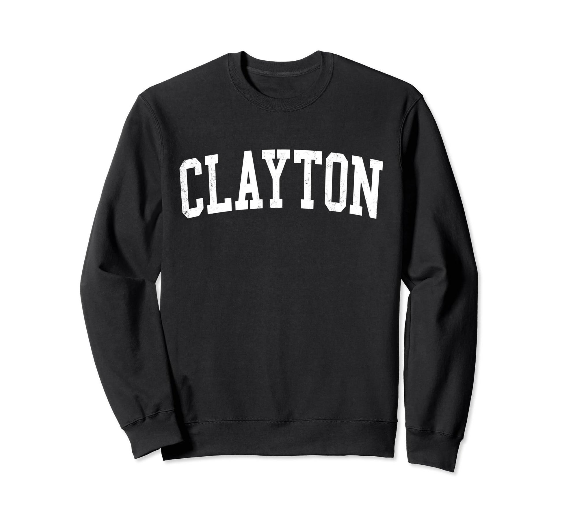 Clayton Oh Distressed White Sweatshirt - Streetwear Style for Adults - T-Shirt, Sweatshirt, Hoodie