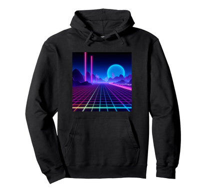 Vaporwave Aesthetic Synthwave Retrowave Hoodie - Unique Graphic Men Women - T-Shirt, Sweatshirt, Hoodie