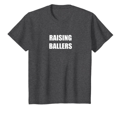 Raising Ballers Born 2 Ball T-Shirt - Custom Art Print for Adults - T-Shirt, Sweatshirt, Hoodie