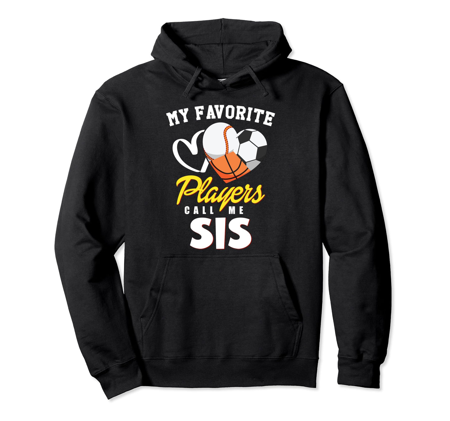 My Favorite Players Baseball Hoodie - Casual Everyday Wear for Adults - T-Shirt, Sweatshirt, Hoodie