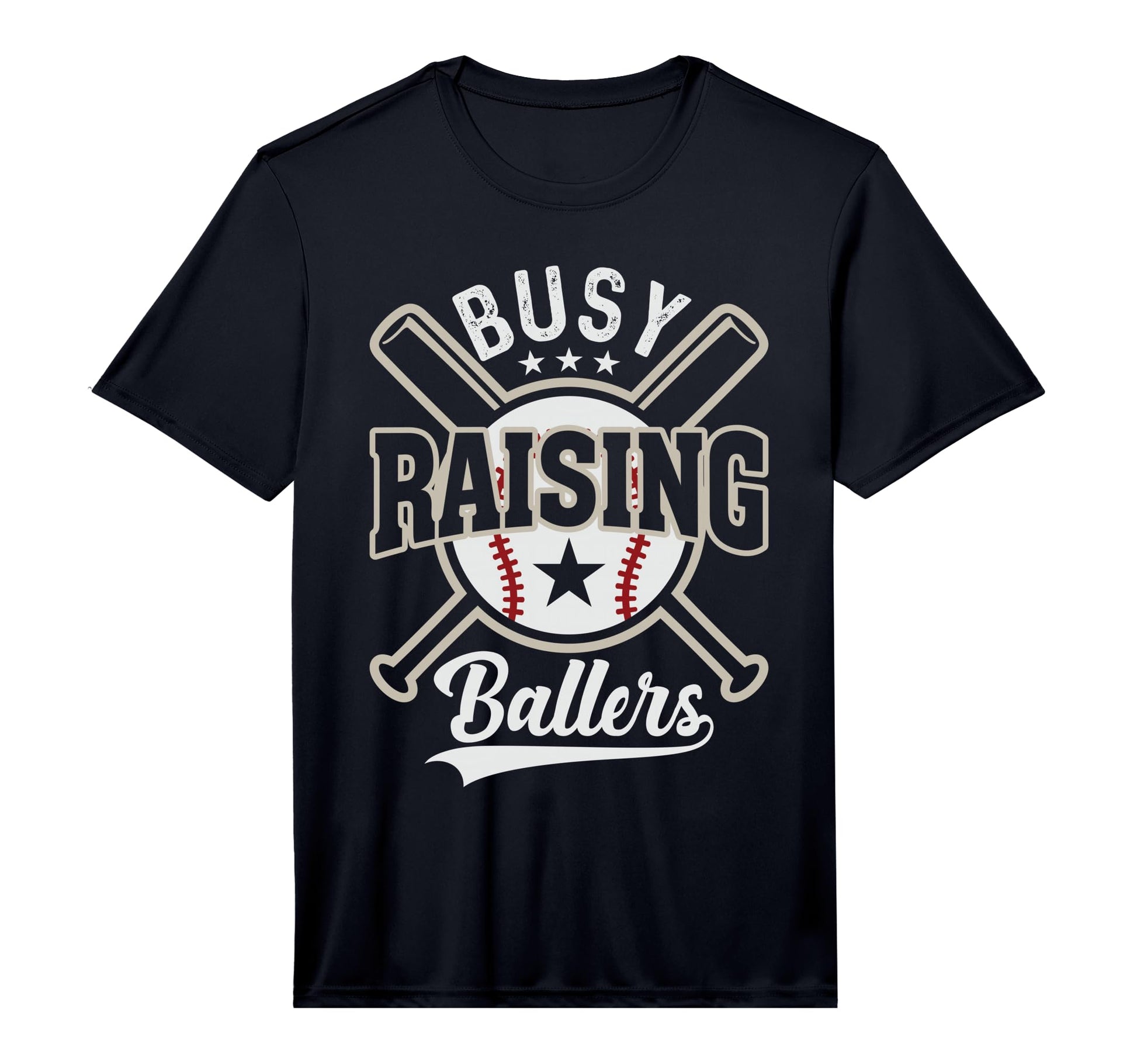 Funny Baseball Busy Raising Ballers T-Shirt - Aesthetic Graphic Unisex - T-Shirt, Sweatshirt, Hoodie
