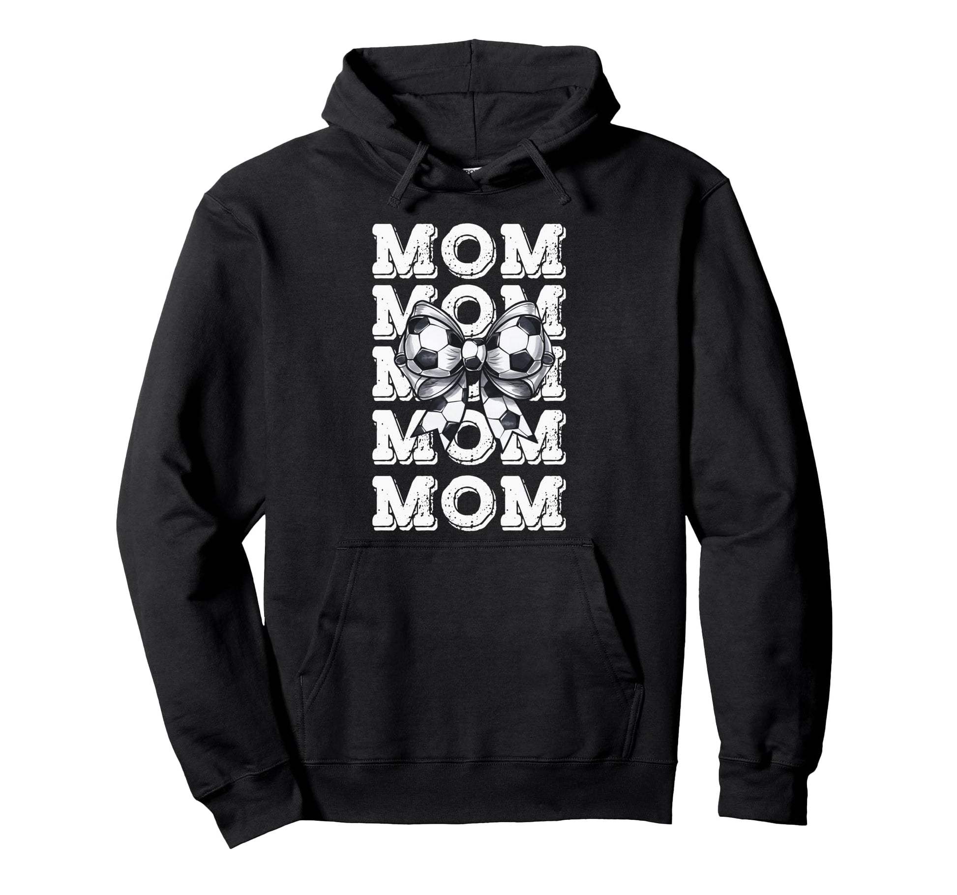 Coquette Soccer Mom Matching Family Bow Hoodie - Streetwear Style Men Women - T-Shirt, Sweatshirt, Hoodie