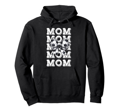 Coquette Soccer Mom Matching Family Bow Hoodie - Streetwear Style Men Women - T-Shirt, Sweatshirt, Hoodie