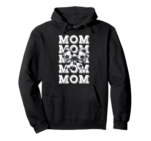 Coquette Soccer Mom Matching Family Bow Hoodie - Streetwear Style Men Women - T-Shirt, Sweatshirt, Hoodie