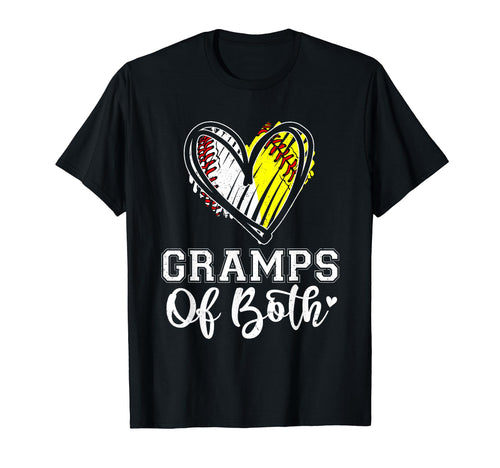 Gramps Both Baseball Softball T-Shirt - Fun Novelty Design Men Women - T-Shirt, Sweatshirt, Hoodie