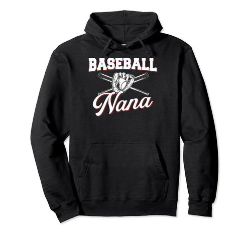 Grandma Baseball Game Baseball Hoodie - Trendy Graphic for Adults - T-Shirt, Sweatshirt, Hoodie