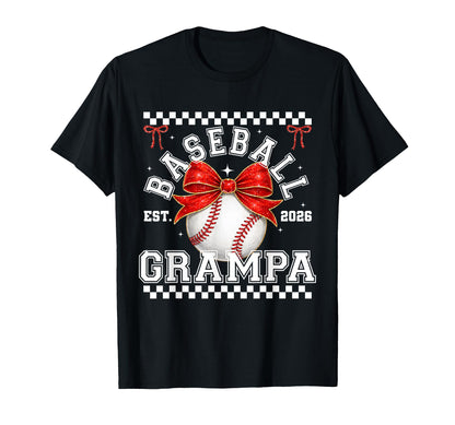 Baseball Grampa Coquette Family T-Shirt - Fun Novelty Design Men Women - T-Shirt, Sweatshirt, Hoodie