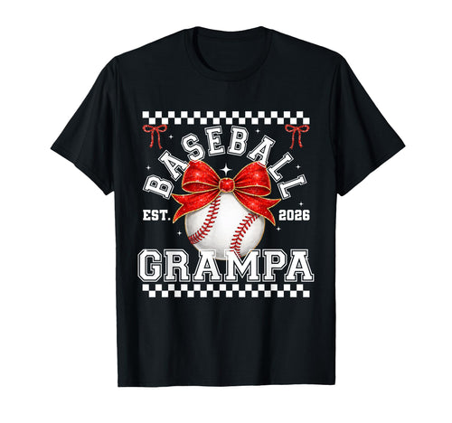 Baseball Grampa Coquette Family T-Shirt - Fun Novelty Design Men Women - T-Shirt, Sweatshirt, Hoodie