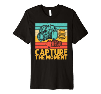 Photographer Photography Lover T-Shirt - Unique Graphic Men Women - T-Shirt, Sweatshirt, Hoodie