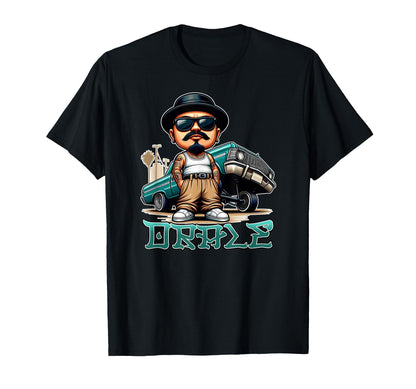 Orale Lowrider Chicano Homie Tattoo T-Shirt - Unique Graphic for Adults - T-Shirt, Sweatshirt, Hoodie