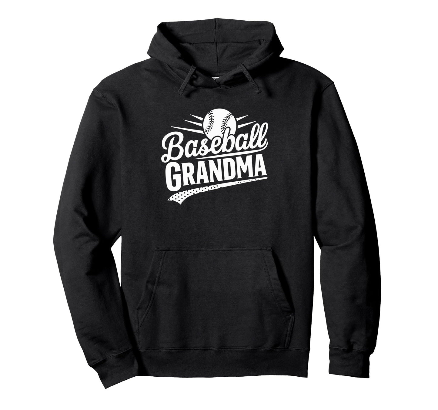 Baseball Grandma Hoodie - Novelty Apparel for Adults - T-Shirt, Sweatshirt, Hoodie