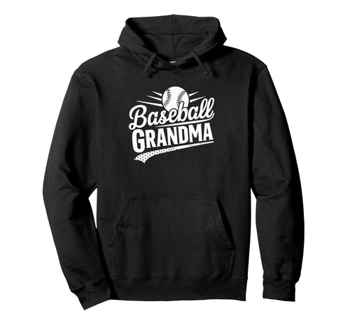 Baseball Grandma Hoodie - Novelty Apparel for Adults - T-Shirt, Sweatshirt, Hoodie