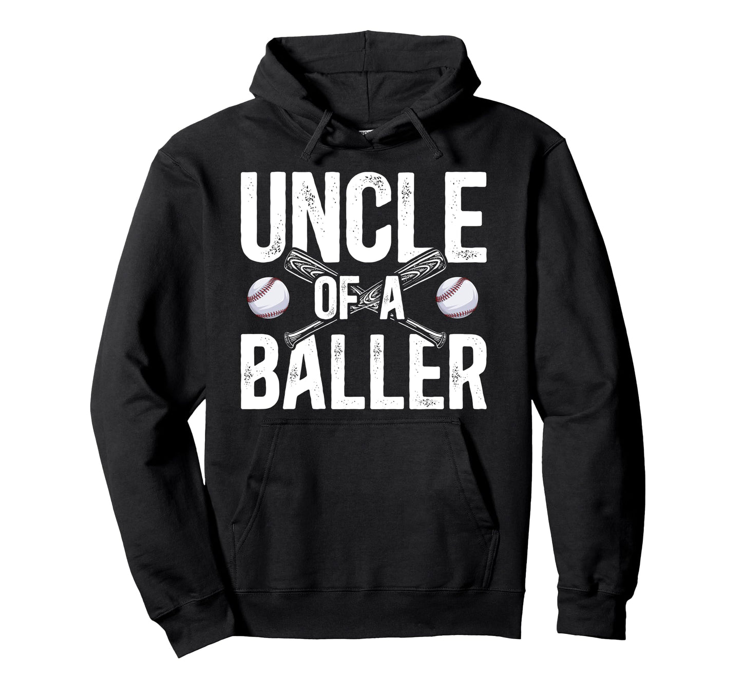 Uncle Baller Baseball Uncle Baseball Hoodie - Trendy Graphic Men Women - T-Shirt, Sweatshirt, Hoodie
