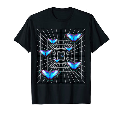 Butterfly Japanese Streetwear 80S T-Shirt - Fun Novelty Design Men Women - T-Shirt, Sweatshirt, Hoodie
