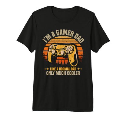 Mens Gaming Dad Fatherhood Video Game T-Shirt - Unique Graphic for Adults - T-Shirt, Sweatshirt, Hoodie