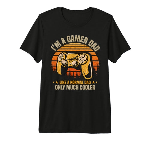 Mens Gaming Dad Fatherhood Video Game T-Shirt - Unique Graphic for Adults - T-Shirt, Sweatshirt, Hoodie