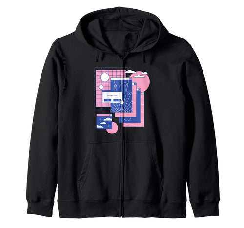 Vaporwave Aesthetic 80S 90S Sweatshirt - Unique Graphic for Adults - T-Shirt, Sweatshirt, Hoodie