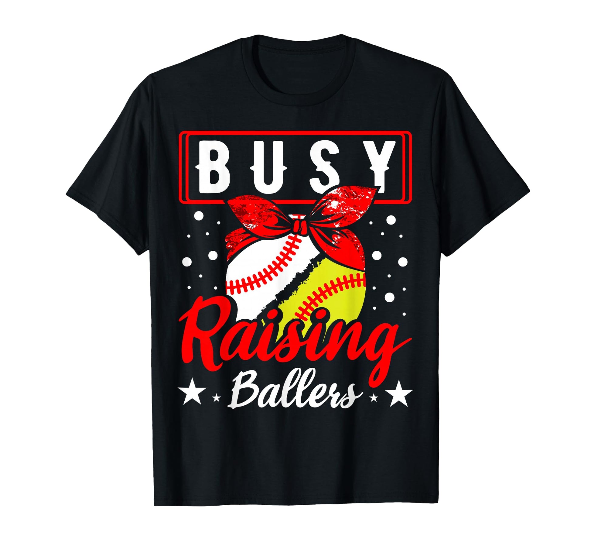 Busy Raising Ballers Catcher Pitcher T-Shirt - Streetwear Style for Adults - T-Shirt, Sweatshirt, Hoodie