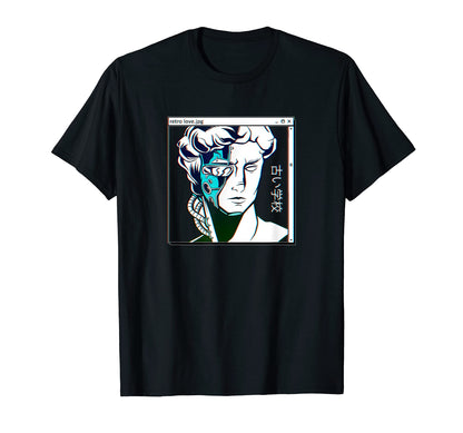 Internet Human Futuristic Japan Art T-Shirt - Fun Novelty Design Unisex - T-Shirt, Sweatshirt, Hoodie