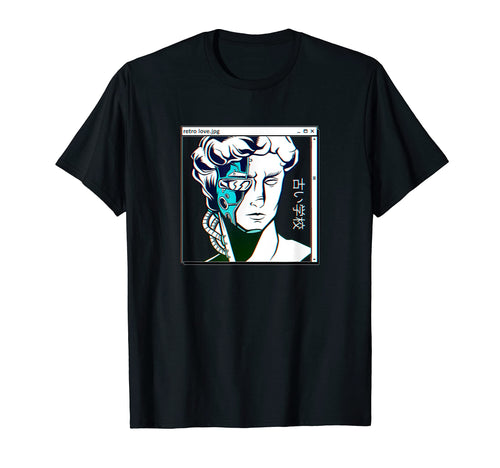 Internet Human Futuristic Japan Art T-Shirt - Fun Novelty Design Unisex - T-Shirt, Sweatshirt, Hoodie