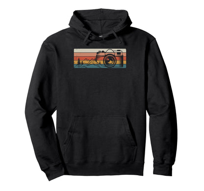 Photography Camera Photographer Hoodie - Novelty Apparel for Adults - T-Shirt, Sweatshirt, Hoodie