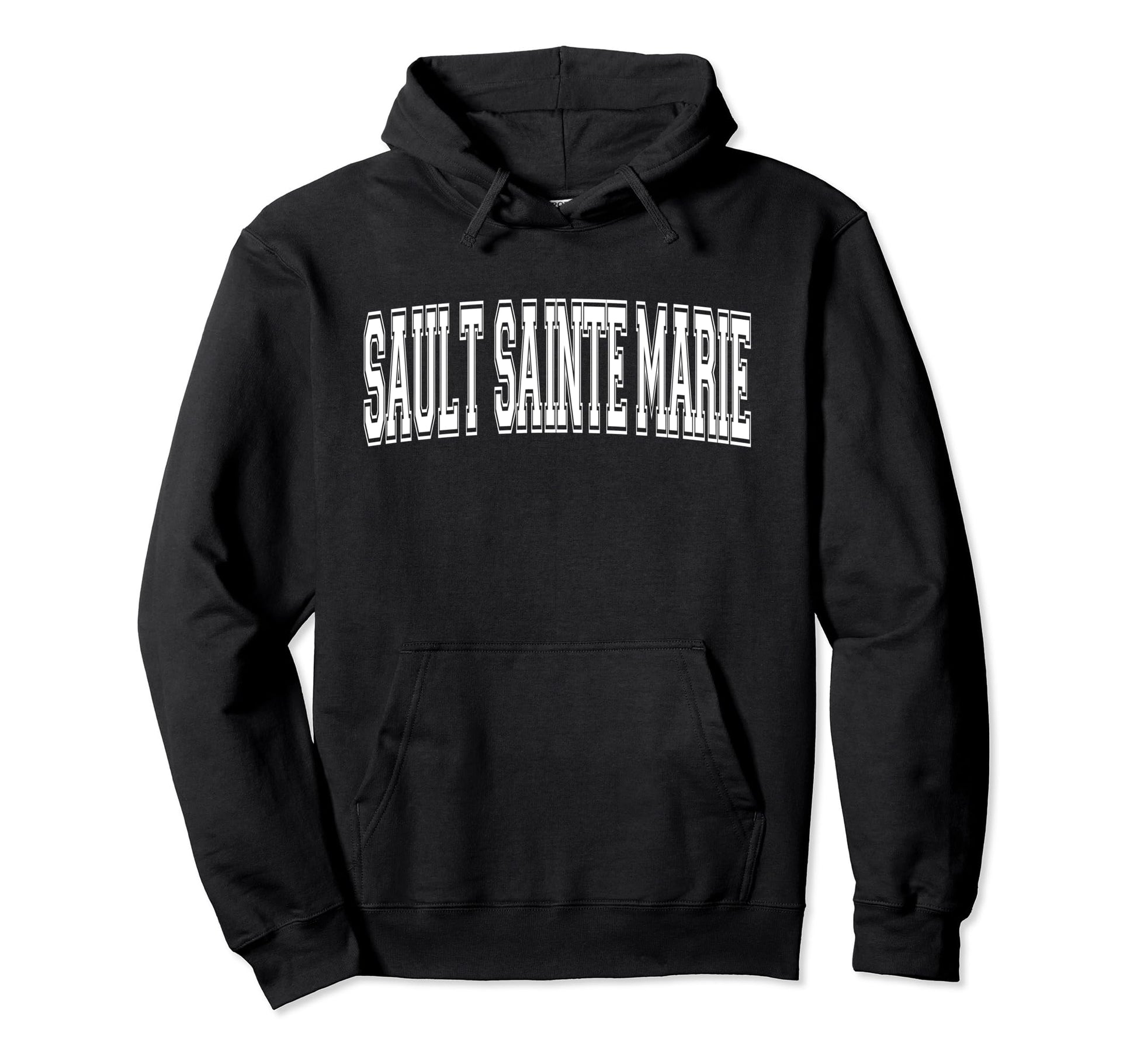 Sault Sainte Marie Mi Michigan Sports Varsity Hoodie - Graphic Print Unisex - T-Shirt, Sweatshirt, Hoodie