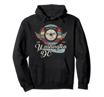 Washington Dc State Animal Bat Sweet Hoodie - Trendy Graphic Men Women - T-Shirt, Sweatshirt, Hoodie