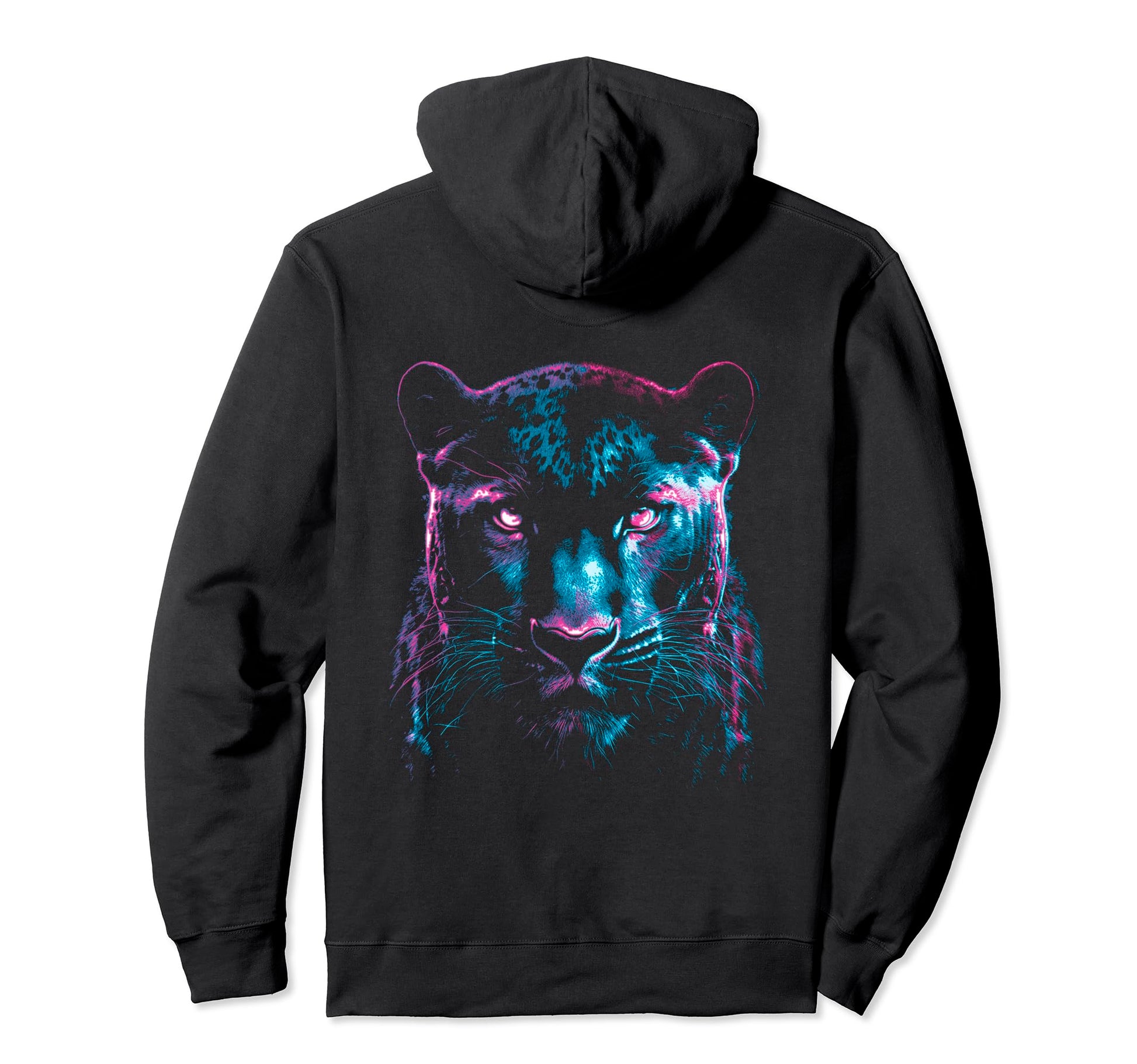 Panther Black Cyberpunk Aesthetic Hoodie - Aesthetic Graphic for Adults - T-Shirt, Sweatshirt, Hoodie