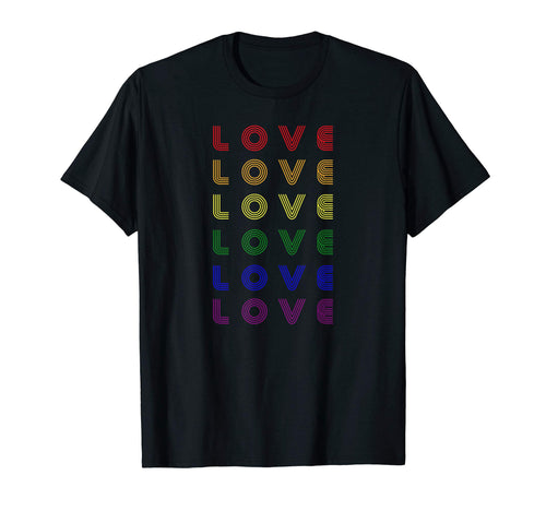 Love Rainbow Lgbt Pride T-Shirt - Streetwear Style Men Women - T-Shirt, Sweatshirt, Hoodie