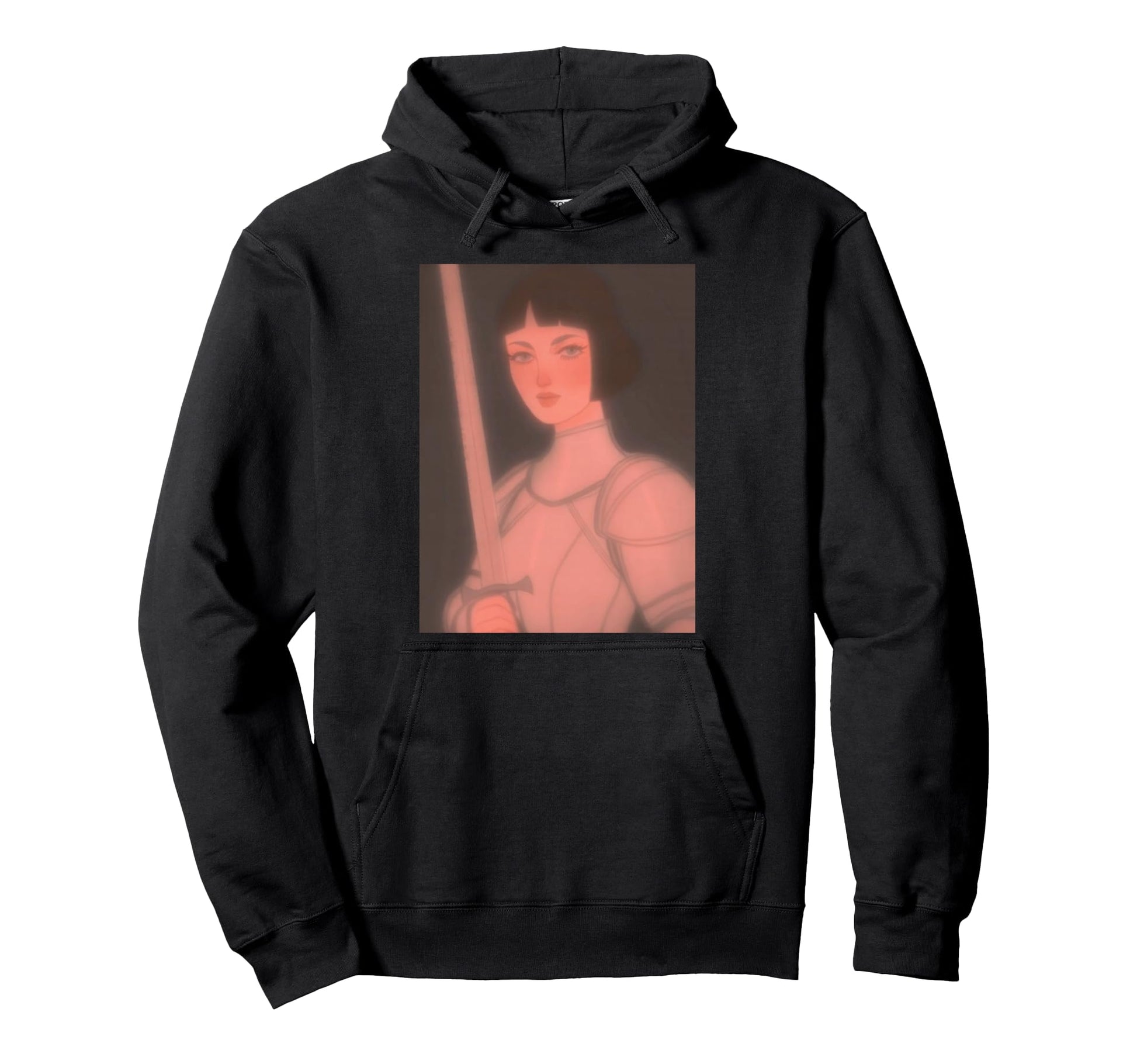 Joan Arc French History Feminist Saint Hoodie - Custom Art Print Men Women - T-Shirt, Sweatshirt, Hoodie