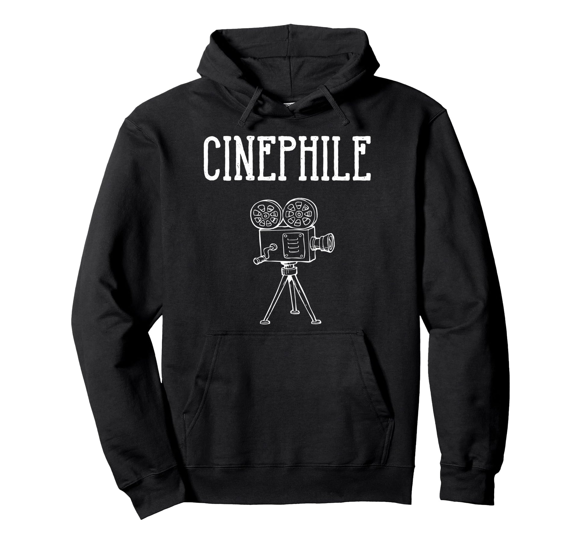 Cinephile Film Camera Hoodie - Graphic Print for Adults - T-Shirt, Sweatshirt, Hoodie
