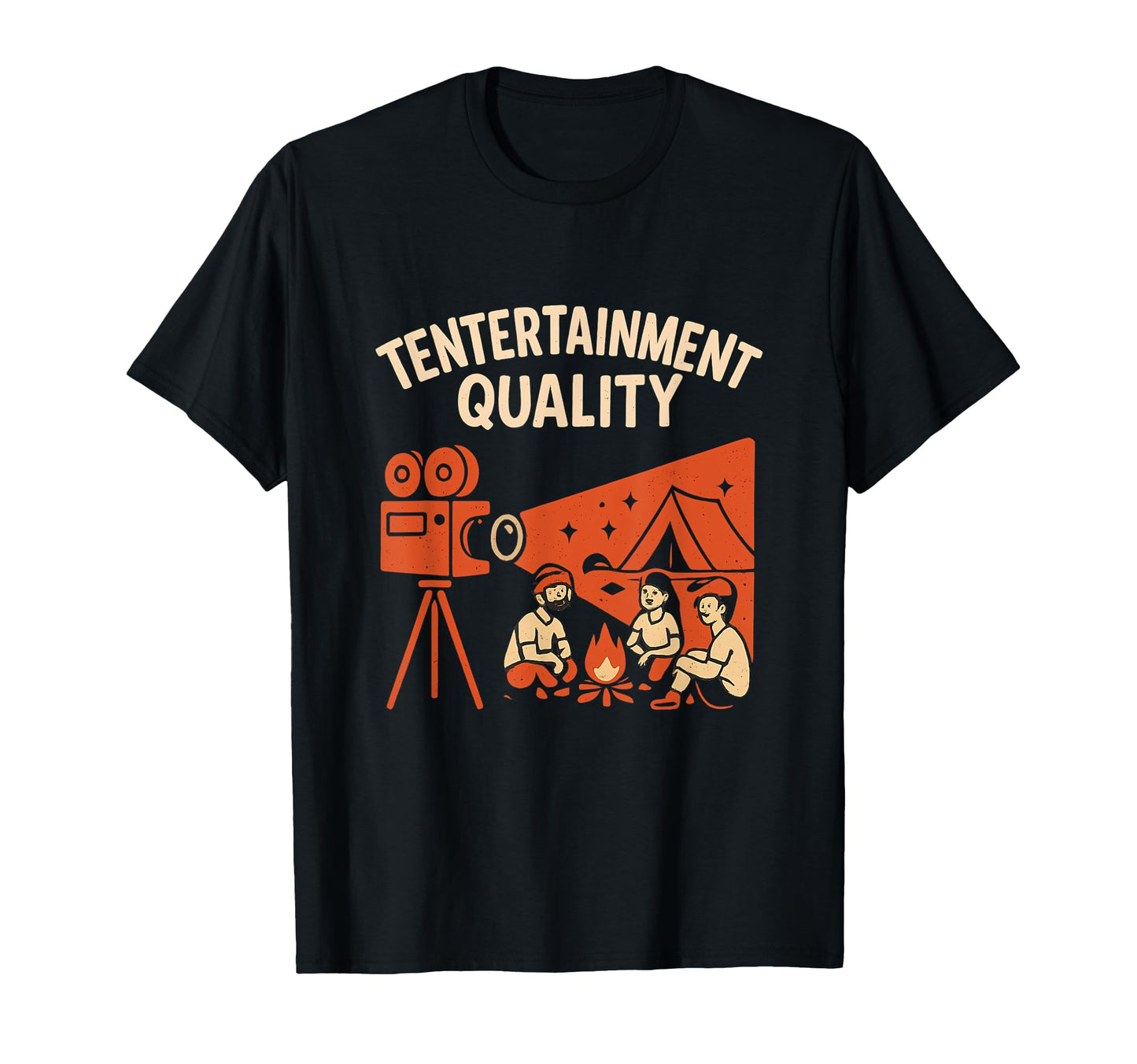 Tentertainment Quality Camping Crew T-Shirt - Custom Art Print for Adults - T-Shirt, Sweatshirt, Hoodie