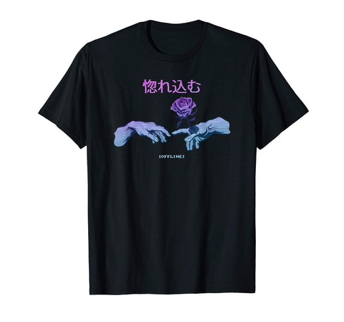 Love Michelangelo Cyber Japan T-Shirt - Minimalist Print Men Women - T-Shirt, Sweatshirt, Hoodie