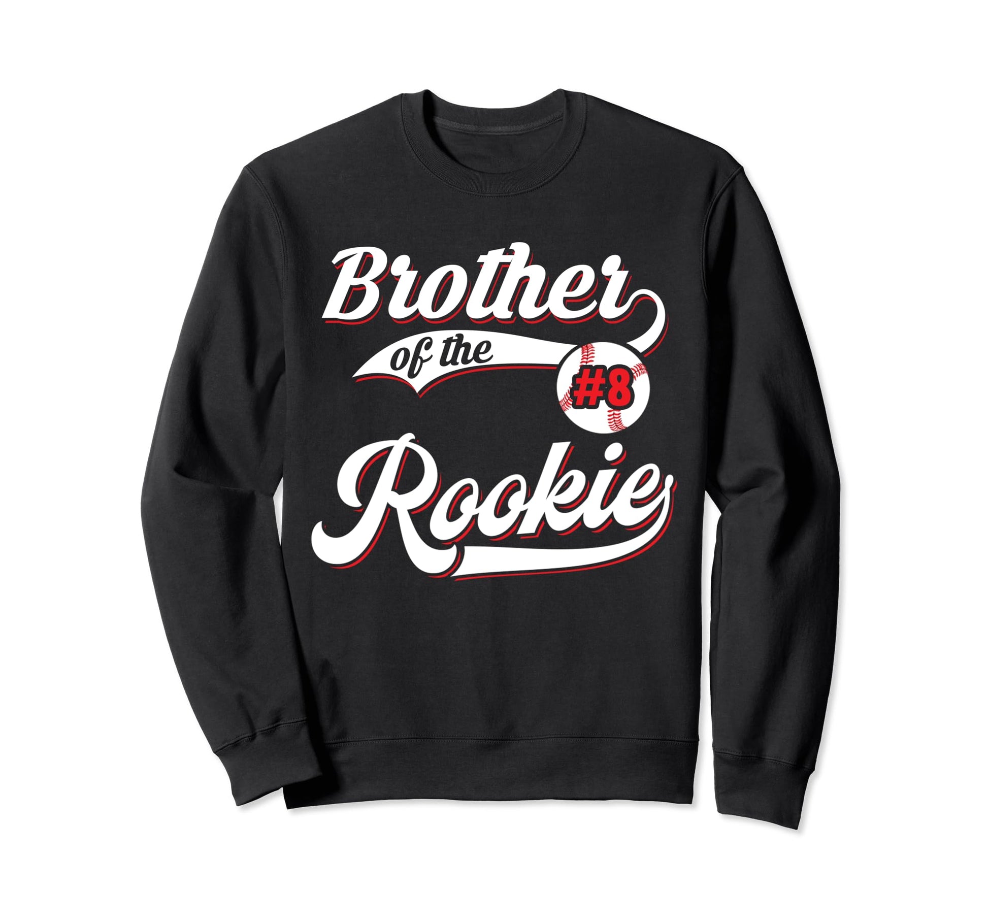 Brother Rookie Matching Family Sweatshirt - Aesthetic Graphic for Adults - T-Shirt, Sweatshirt, Hoodie