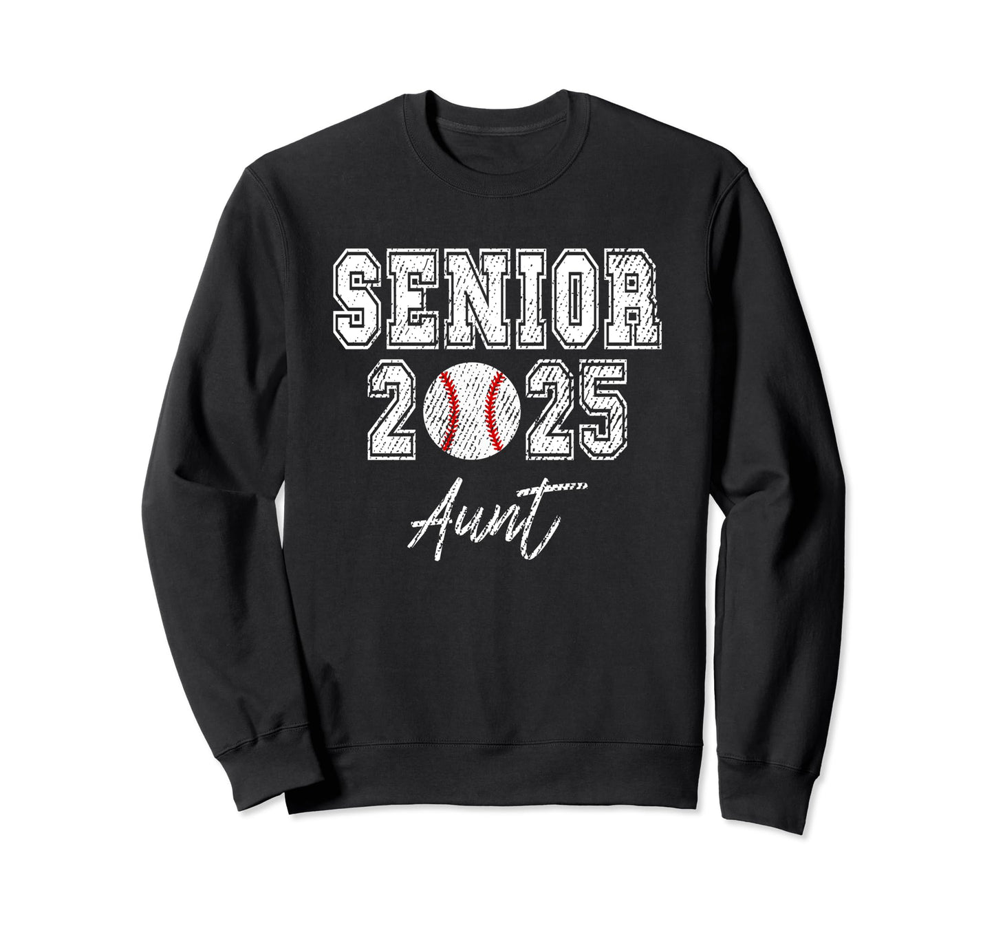 Class 2025 Senior Baseball Player Sweatshirt - Fun Novelty Design Unisex - T-Shirt, Sweatshirt, Hoodie