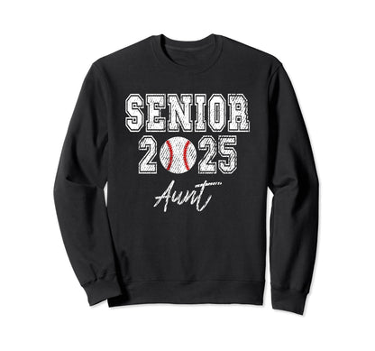 Class 2025 Senior Baseball Player Sweatshirt - Fun Novelty Design Unisex - T-Shirt, Sweatshirt, Hoodie