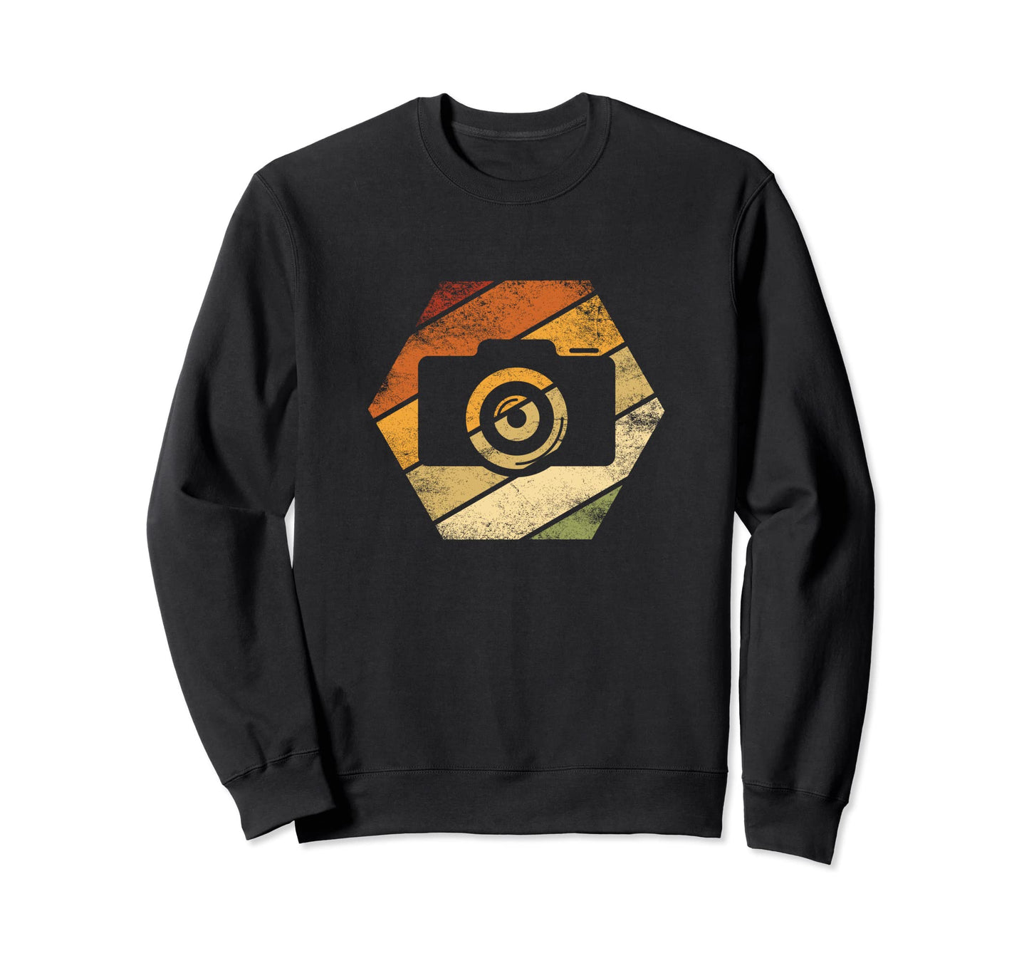 Camera Lens Camera Photographer Sweatshirt - Custom Art Print Men Women - T-Shirt, Sweatshirt, Hoodie
