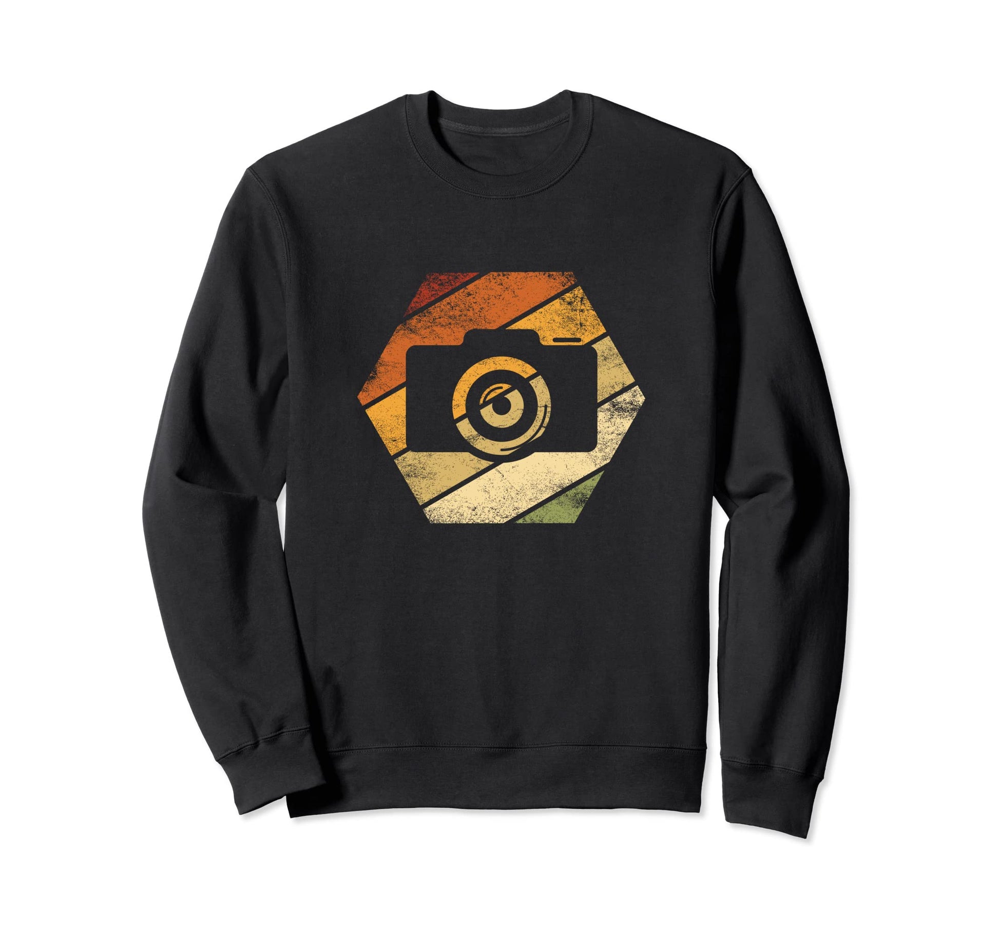 Camera Lens Camera Photographer Sweatshirt - Custom Art Print Men Women - T-Shirt, Sweatshirt, Hoodie