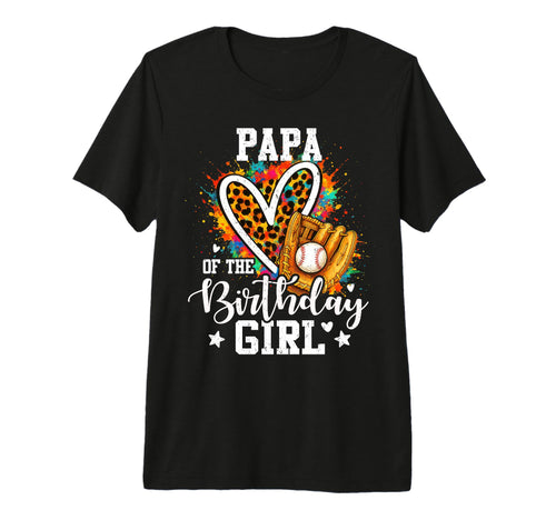 Papa Birthday Baseball Player T-Shirt - Fun Novelty Design Men Women - T-Shirt, Sweatshirt, Hoodie