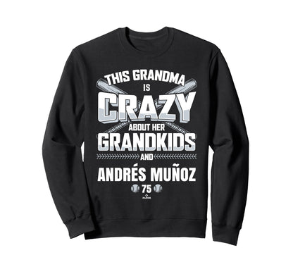 Grandma Crazy Andr S Mu Oz Sweatshirt - Fun Novelty Design Men Women - T-Shirt, Sweatshirt, Hoodie