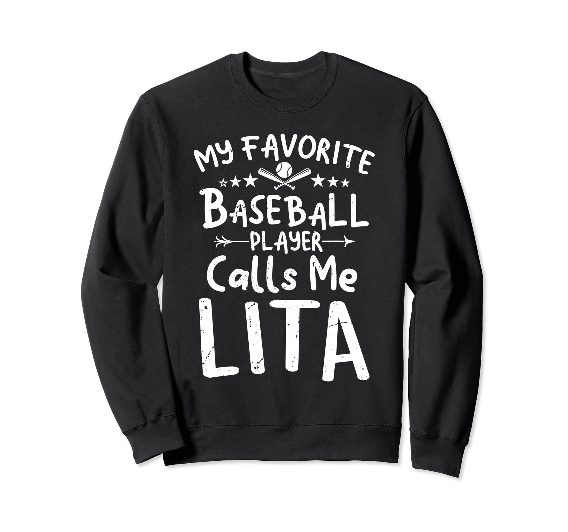 My Favorite Baseball Player Calls Me Sweatshirt - Graphic Print Unisex - T-Shirt, Sweatshirt, Hoodie