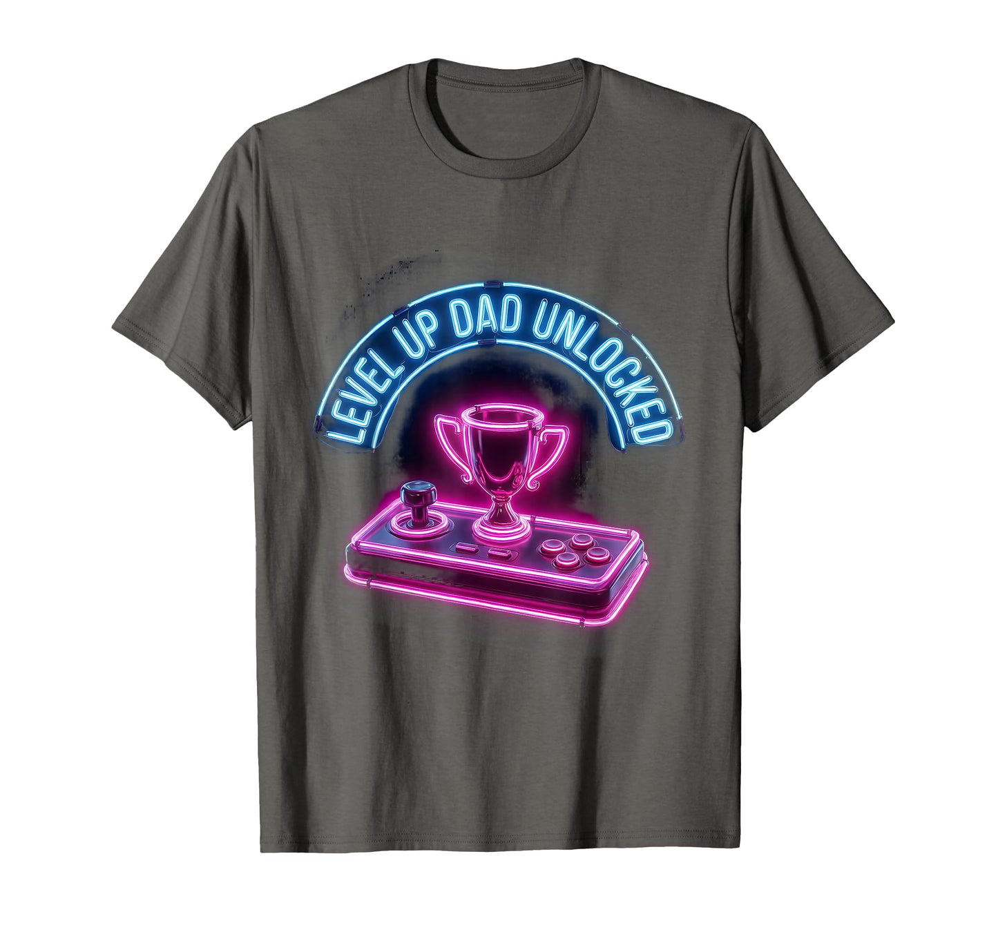 Level Up Dad Unlocked Best Dad Ever T-Shirt - Graphic Print Unisex - T-Shirt, Sweatshirt, Hoodie