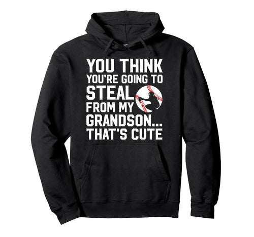 Baseball Catcher Grandma Funny Hoodie - Aesthetic Graphic Men Women - T-Shirt, Sweatshirt, Hoodie