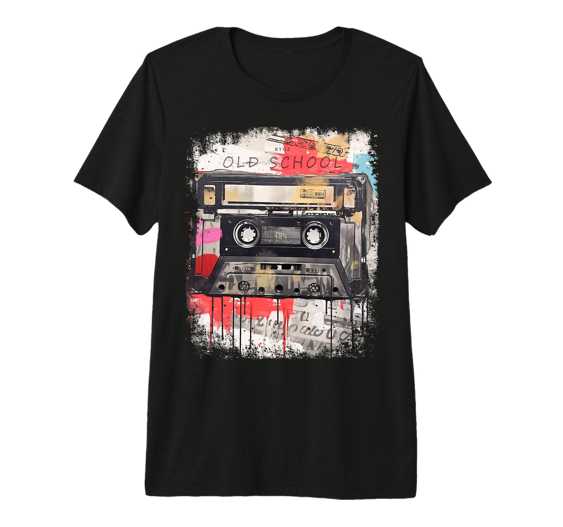 Y2K Streetwear Old School Music T-Shirt - Fun Novelty Design for Adults - T-Shirt, Sweatshirt, Hoodie