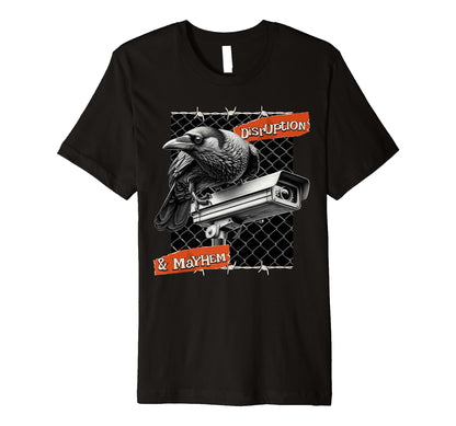 Bird And Security Camera Lovers T-Shirt - Fun Novelty Design Unisex - T-Shirt, Sweatshirt, Hoodie