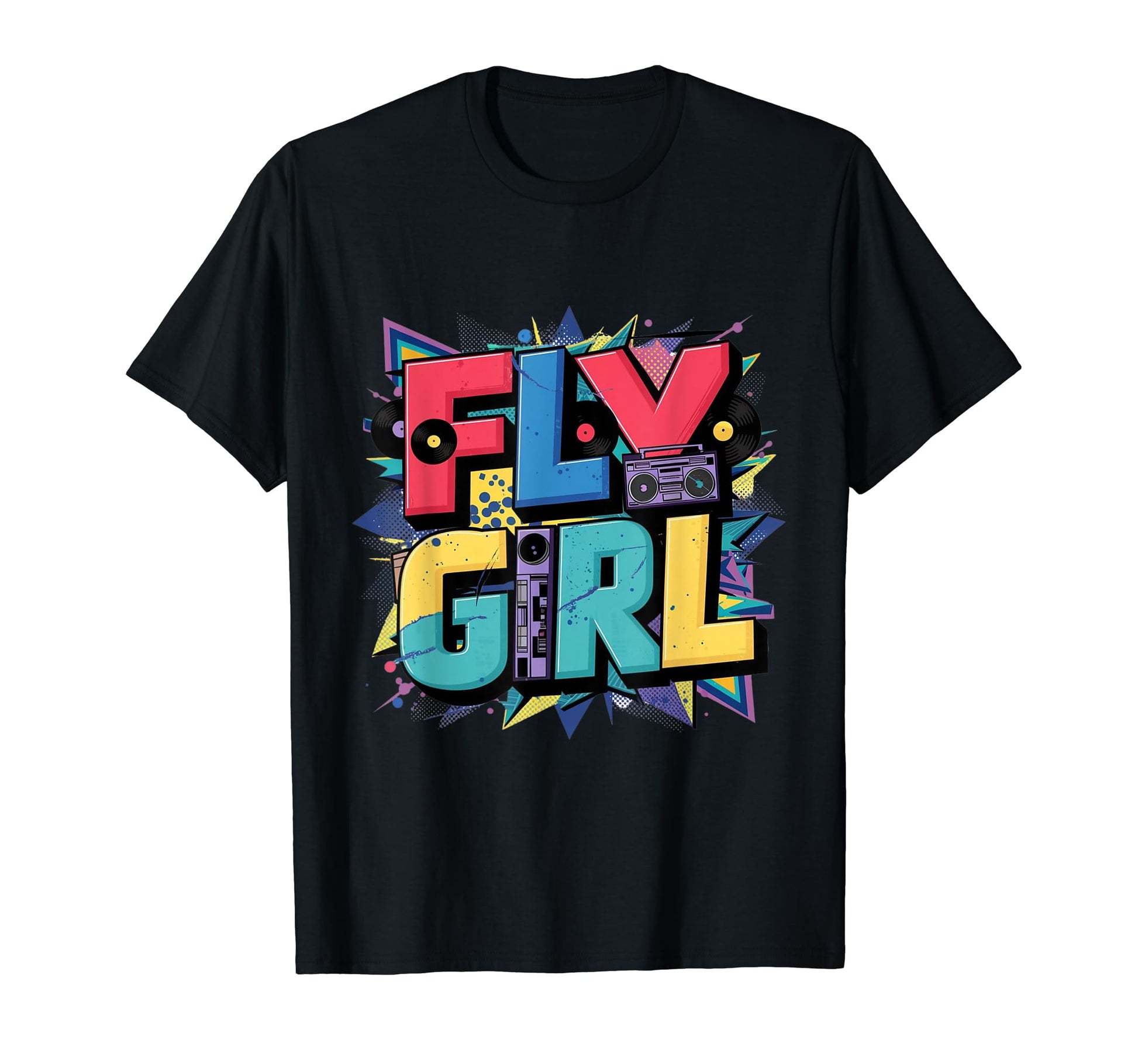 Fly Old School B 80S 90S Hip Hop T-Shirt - Aesthetic Graphic Unisex - T-Shirt, Sweatshirt, Hoodie