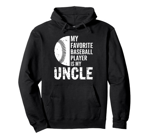 My Favorite Baseball Player Is My Hoodie - Aesthetic Graphic for Adults - T-Shirt, Sweatshirt, Hoodie