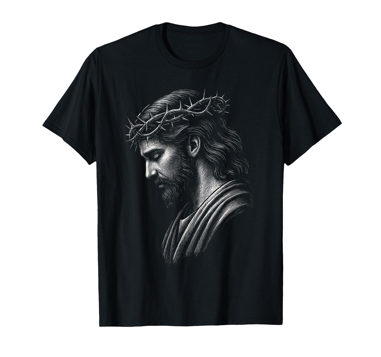 Jesus Face 90S Grunge Jesus Christ T-Shirt - Casual Everyday Wear Unisex - T-Shirt, Sweatshirt, Hoodie